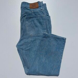Vintage Light Blue Baggy BDG Denim Jeans - 34x32